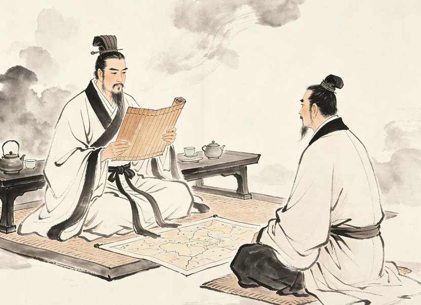 榻上策と隆中対は、戦略の考え方においてどのような共通点や違いがありますか？