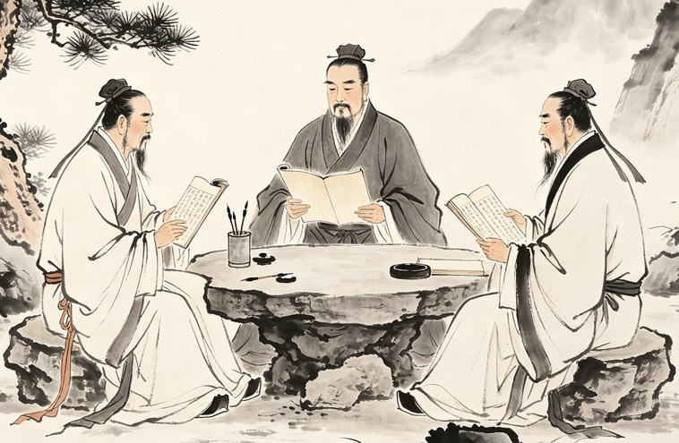 元嘉三大家(謝霊運・顔延之・鮑照)は「元嘉の治」の文化成就をどのように反映しているのか?
