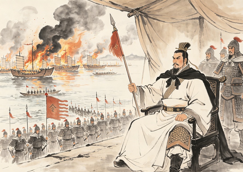 孫権は赤壁の戦いでどのようにして曹操を破ったのか？