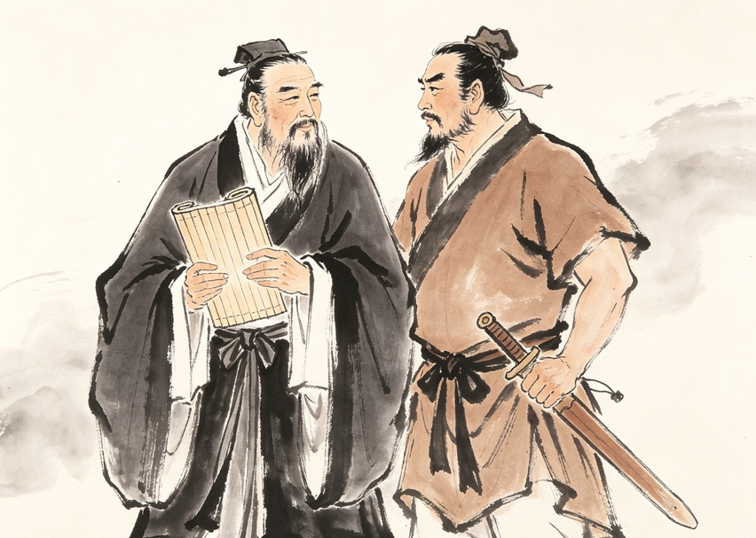 墨子と孔子の思想にはどのような根本的な違いがありますか？