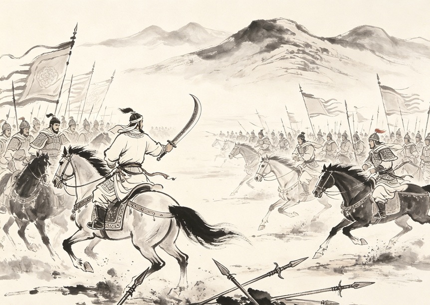 古代西域と中原王朝の間には、どのような重要な戦いがあったのか？