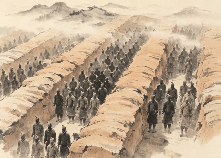 兵馬俑は秦の軍隊の実際の編制を本当に反映しているのでしょうか？